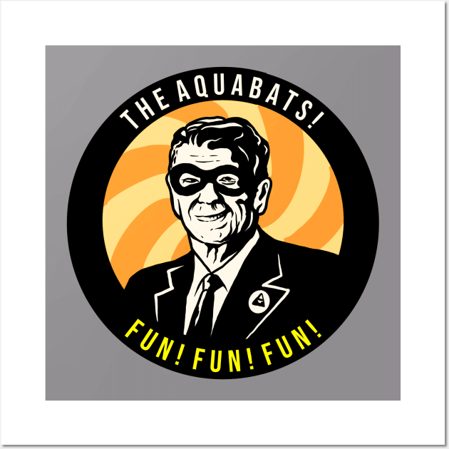 Vintage Aquabats Wall Art by Native Culture